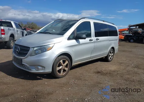 2016 Mercedes-Benz Metris из США, поврежденный, VIN WD4PG2EE8G3129175